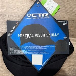 Mistral Visor Skully - Black
